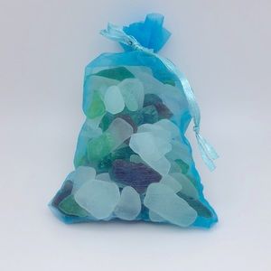 BEACH SEA GLASS 170+pieces Beautiful shapes & colors
